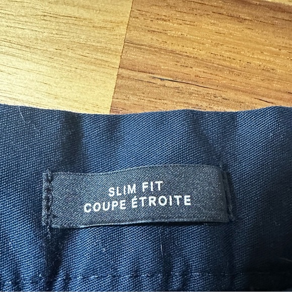 Men’s H&M Chino Style Navy Pants 32R - Picture 4 of 5